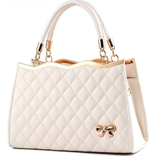 Women Messenger Bags Ladies Tote Small Shoulder Bag Woman Brand Leather Handbag Fashion Bag with Scarf Lock Designer Bolsas