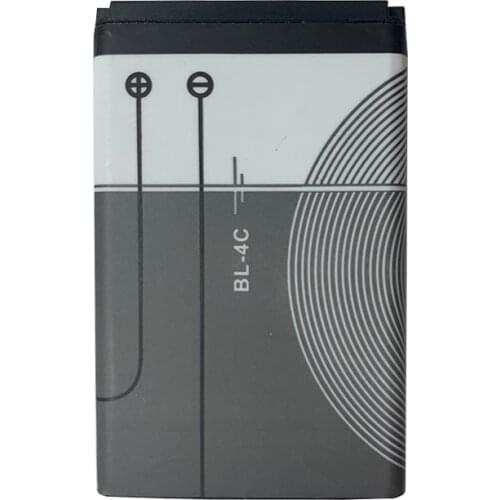 1pc 1000mAh BL-4C BL4C BL 4C Cell Phone Battery compatible for Nokia 6100 6125 6136 6170 6300 7705 7200 7270 8208