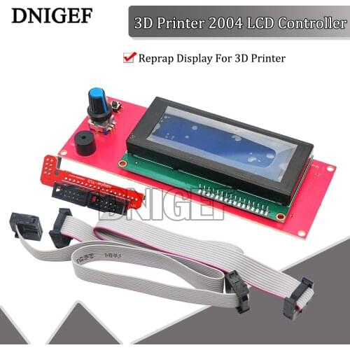 1PCS 2004 LCD Display 3D Printer Reprap Smart Adapter Controller Reprap Ramps 1.4 1.6 Mega2560 board 2004LCD Control