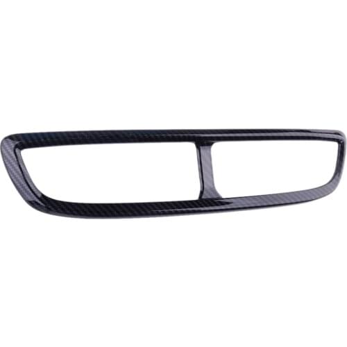 ABS Carbon Fiber Style Middle Air Vent Outlet Trim Cover Fit For Hyundai Tucson 2019 2020