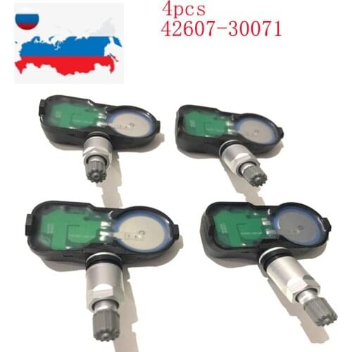 4pcs/lot 433MHz Tire Pressure Sensor TPMS 4260730071 PMV-C210 For Toyota Avalon Lexus CT ES GS GX IS LC LS LX NX RC RX