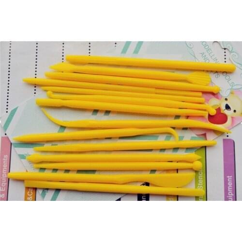 Cake DIY Baking Tools Essential 14Pcs Rousseaus Knife Mini styling knife Sugar Cake Shaping Sculpture Of Cake Mould A309