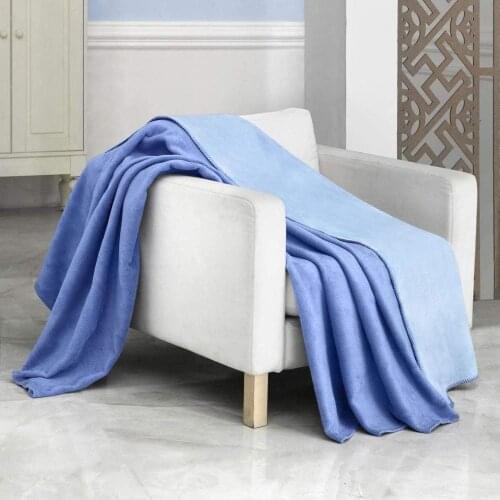 Schafer Vera Double Blanket 200 X 220 Blue