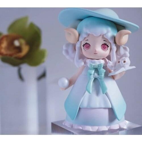 KIRORO Animal World Blind Box Toy Caja Ciega Blind Bag Anime Character Cute Desktop Model Girl Birthday Gift Fairy Mystery Box