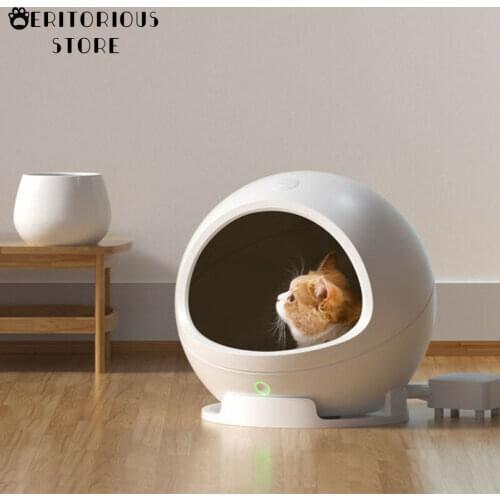 PETKIT Small Pet Cats Dogs Bed House with WIFI Wireless Controller Smart Cold and Warm Temperature Control Bed for Puppy Kitten