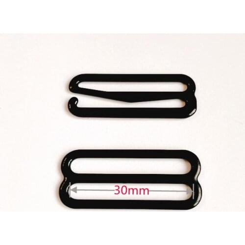 Bra hooks and sliders strap adjusters buckles underwear adjustment accessories- 30mm inner size