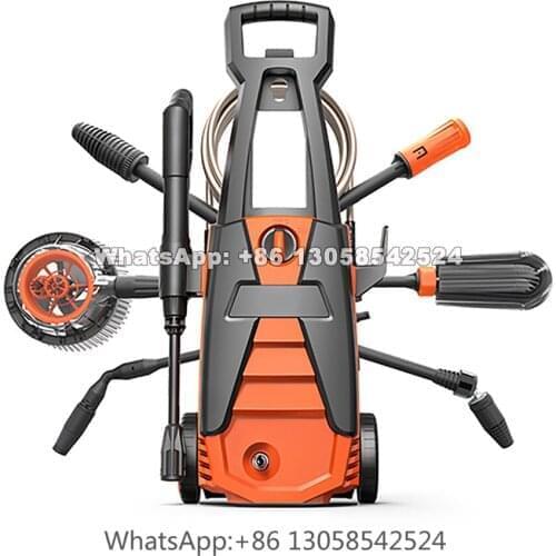 Electric Power Pressure Washer, Portable Car Washer Vehicle, High Pressure Car Washing Machine, Outdoor Cleaning Machine