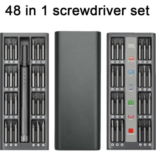 Magnetic Screwdriver Set of Screw Driver Bit Set Multi-Function Precision Mobile Phone Watch Repair Device Hand Tools Torx Hex