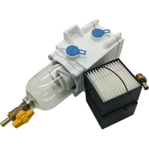 One Diesel engine 600FG SEPAR SWK2000-10 FUEL WATER SEPARATOR ASSEMBLY+2 PCS FILTER ELEMENT,FREE SHIPPING