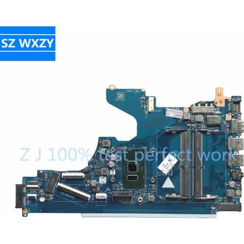 Original For HP 15-DA Laptop Motherboard With SR3TK (Intel Core i3-7020U) EPK50 LA-G07DP DDR4 MB 100% Tested Fast Ship