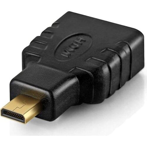 Micro HDMI Adapter 1080P Micro HDMI Male to HDMI Female Converter HDMI Adapter for PS4 Camera HDTV Mini HDMI