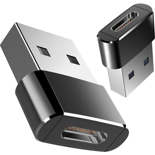 USB to Type C OTG Adapter USB Male To Type C Female Cable Converters For Macbook Samsung S20 Xiaomi Portable Converter