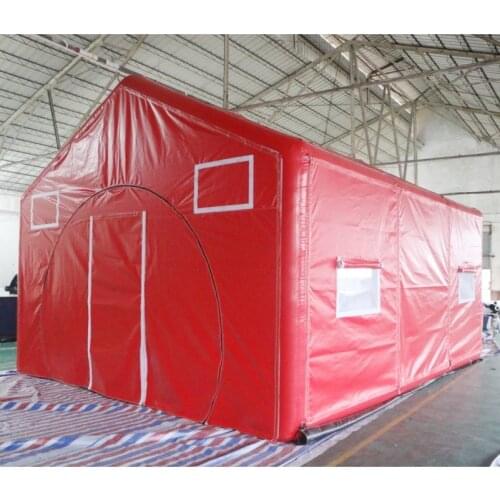 Portable Airtight Red Inflatable Emergency Tent Inflatable Medical First Aid Tent