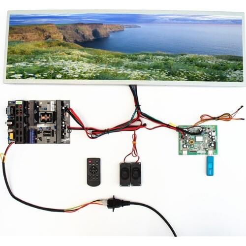 Stretched Bar LCD Panel BOE 29 inch S290AJI-LE2 1920*540 fit Store shelf display screen DHL/UPS free shipping