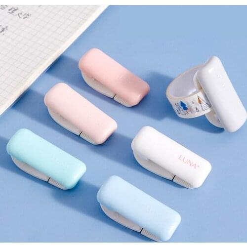 Washi Tape Cutter Washi Tape Storage Office And School Supplies Washi Tape Holder Cute Clear Tape Dispenser Washi Holders