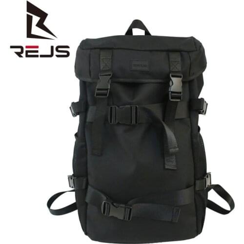 Casual Backpack for Men High Capacity Fashion Teenager School Bag Oxford Notebook Travel Bagpack Preppy Style Mochlia Rucksack