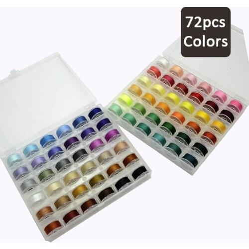 1pcs Sewing Machine Bobbin Plastic Storage Box Orgainzer Polyester Sewing Thread Bobbins Spools Home Sewing Machine Accessories