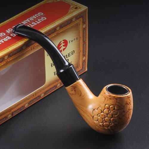 Resin Smoking Pipe Handmade Tobacco Pipe Detachable Smoking Tobacco Herb Pipe Cigarette Tobacco Gift Smoke pipe