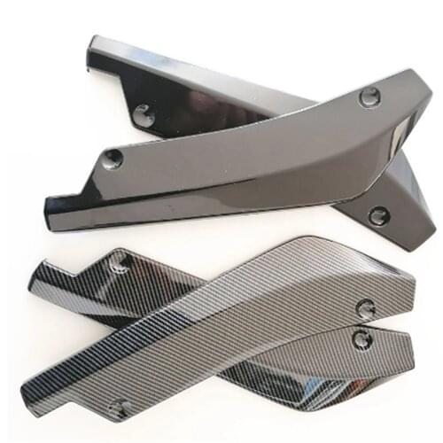 2pcs Universal Car Rear Bumper Lip Splitter Scratch Protector for Geely Vision SC7 MK CK Cross Gleagle SC7 Englon SC3 SC5 SC6