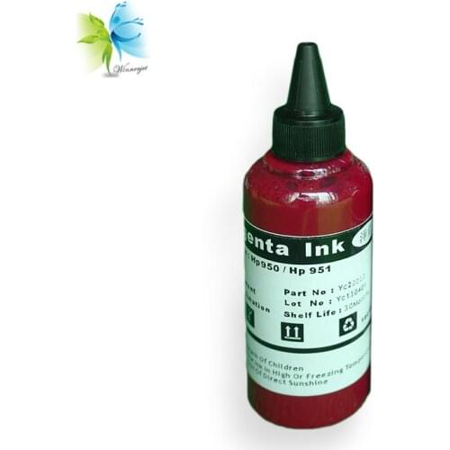 Winnerjet 4 Colors 100ml for HP Officejet Pro 8000 8500 8500A Printer Refill Dye Ink