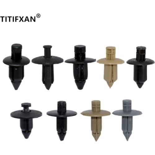 20PCS Auto motorcycle shell cover sticker plastic fastener clip for Suzuki sports car screw buckle rivet
