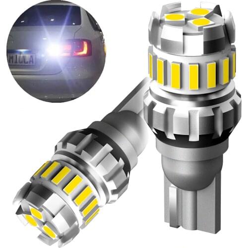 30set W16W T15 LED T16 Bulb Canbus Error Free Backup Reverse LED 921 912 LED Bulbs Car Lights Brake Lamp Stop Light Xenon White