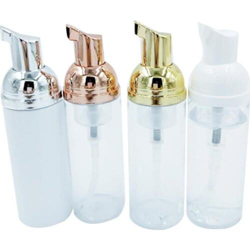 50% Hot Sale 4Pcs 30/50/80/100ml Travel Mousse Foaming Cosmetic Storage Bottle Liquid Dispenser