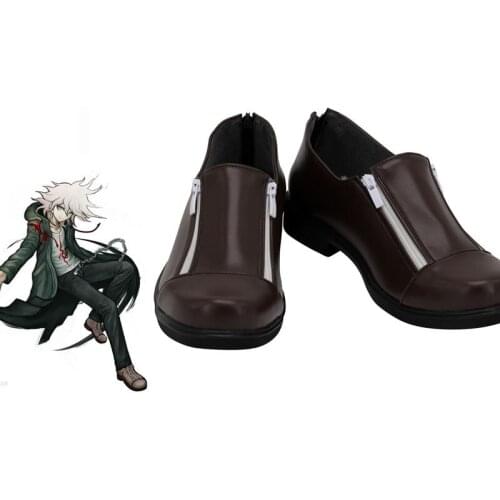 Danganronpa: Trigger Happy Havoc Komaeda Nagito cosplay Shoes Boots Halloween Carnival Custom-Made