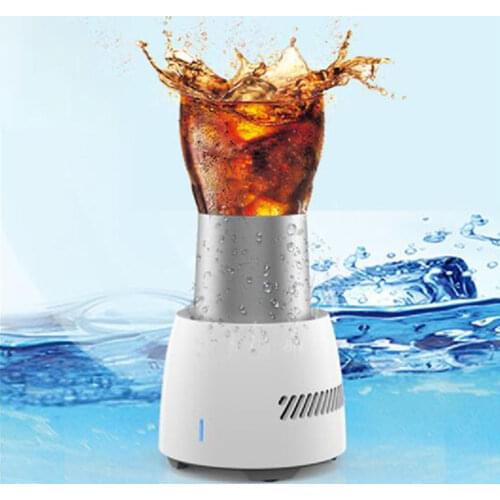 Beverage Fast Cooler Cup Electric Beer Bottle Can Water Soda Drinks Cooling Mug Mini Electronic Refrigeration Cooler