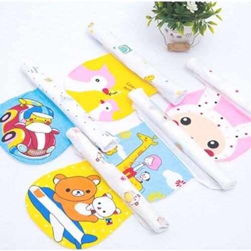 Baby Sweat-absorbent Towel Four-Layer Cotton Gauze Sweat Pad Back Towel for Infant Toddler Newborn Kindergarten Baby Activity Sl