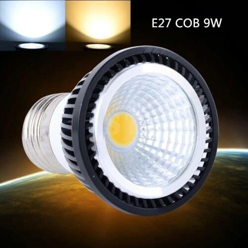 10pcs New LED COB E27 dimmable 9W 12W 15W LED 110V 220V COB Spotlight Lamp Bulb Warm White /Pure/Cool White /White LED Lighting
