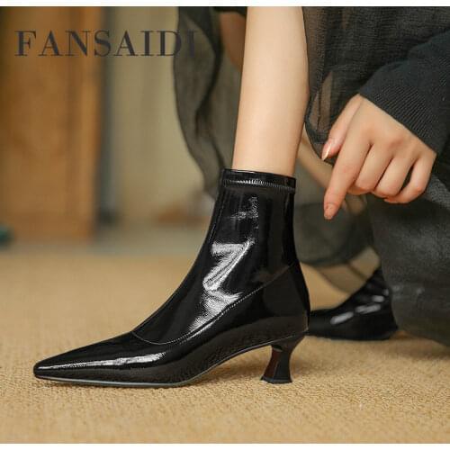 Женская осенняя обувь FANSAIDI China At AliExpress