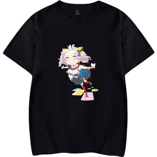 Kaguya Luna Print Spring Summer Holiday Street Men/Women Casual Kawaii GHIP HOP style Streetwear T-shirt