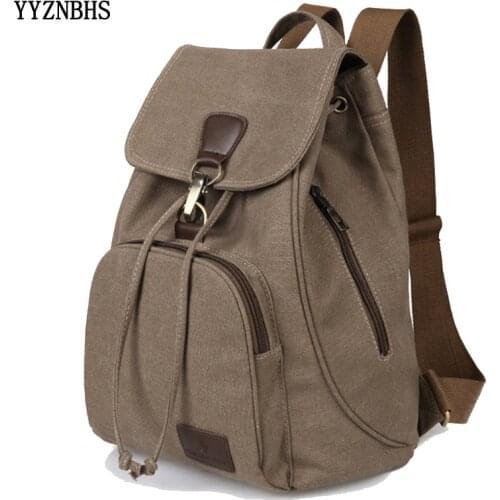 Women Canvas Backpacks Female Shoulder Bag Preppy Style School Bags For Girls Student School Laptop Bag Mochila Bolsas Sac a Dos