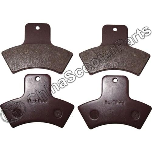 2 Pairs 4 PCS Brake Pads Rear Right Brake Pads For LINHAI 260cc 300cc ATV 4 x 4