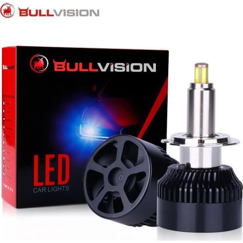 Bullvision Turbo 360 led h7 Canbus Bulbs HB4 HB3 H1 H11 HIR2 Led Headlight CSP Fog running Lights 25000LM 6000K auto parts XQ