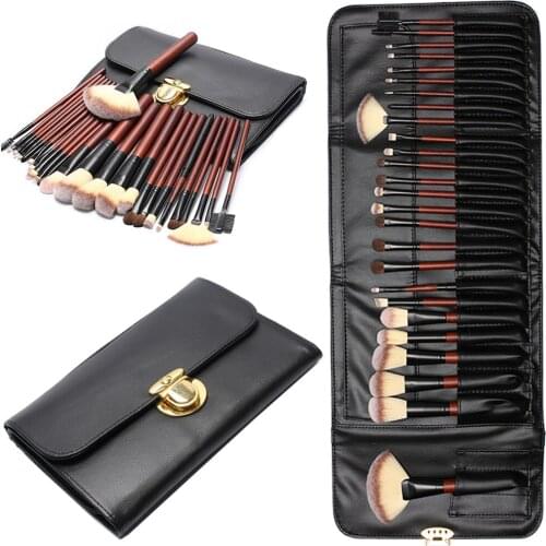 26Pcs/set Makeup Brushes Set Powder Foundation Eyeshadow Eyebrow Eyeliner Blush Make Up Brush Set Cosmetic Soft Synthetic Hair