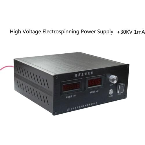 New High Voltage Electrospinning Power Supply Electrostatic Spinning Power Supply 30KV 1mA