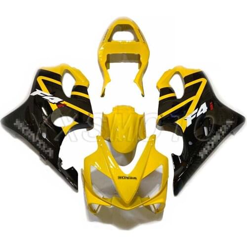 Brand new ABS fairings CBR600 F4I 2001 2002 2003 yellow black bodywork fairing kit cbr 600 cbr f4i 600f4i