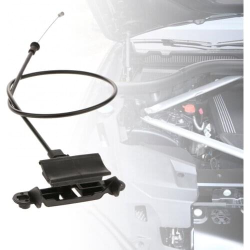 Durable Break-proof Hood Release Cable Impact-resistant Front Engine Hood Bonnet Release Cable Wire for BMW X5 X6 E70 E71 E72