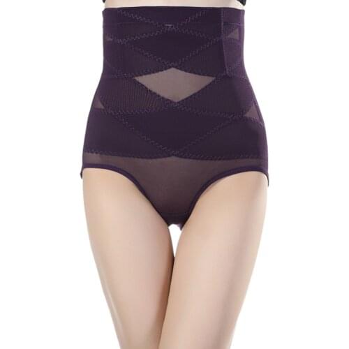 Slimming waistband restraint body shaping pants recuperation, corset buttocks postpartum high waist abdomen panties