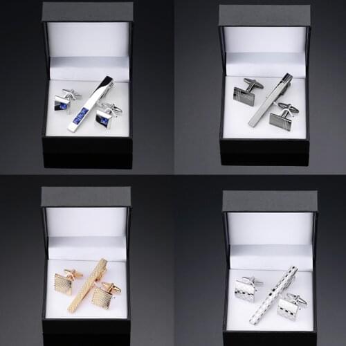AS Gift box sleeve buckle Tie Clip New Fashion Music Jewelry Saxophone Violin tie clip mens shirt badge pin fathers Day gift