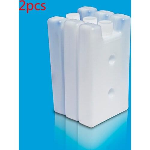 2/4pcs Freezer Picnic Camping Practical Travel Fruit Reusable Cooler Box Stay Fresh Food Storage Portable Ice Blocks Lunch Bag