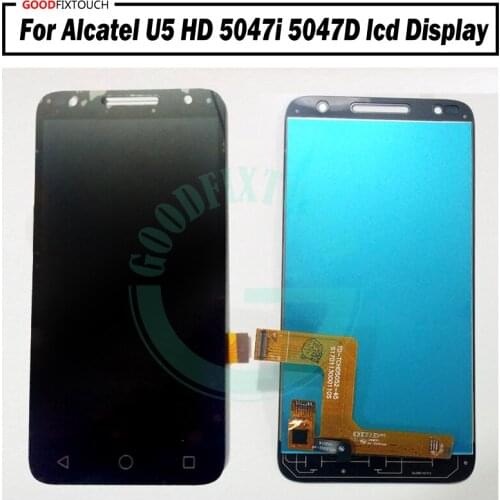 5.0 inch NEW Original For Alcatel U5 HD 5047i 5047D OT5047 lcd Display + Touch Screen Digitizer Assembly Replacement