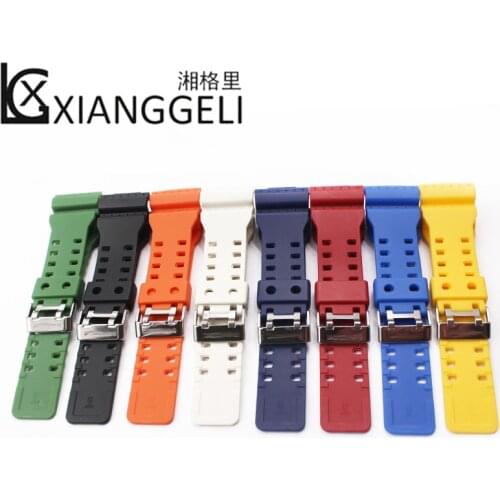 Watch accessories Pin buckle strap For Casio G-SHOCK GD-100 GD-110 GD-120 GA-110 120 GA-150 GA-300 Womens Mens Watch Band