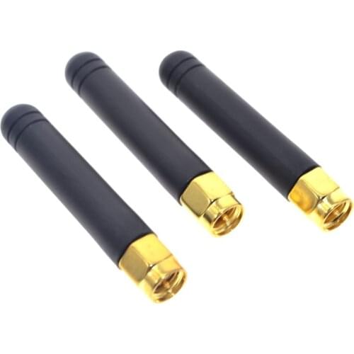 1PCS SMA GSM antenna Quad-Band 850/900/1800/1900 MHz GSM antenna, SMA plug connector SIM900A SIM800C SIM808 SIM800L