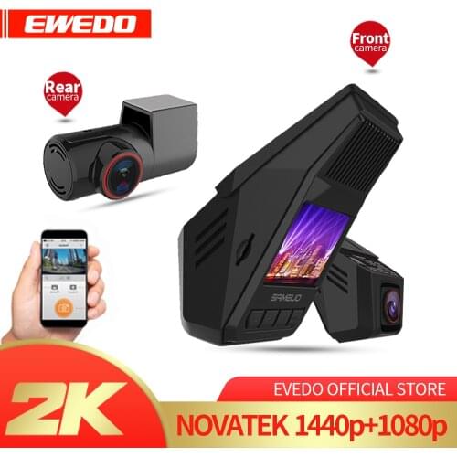 Sameuo U900 car dvr camera dash cam auto video recorder hd 1080p front and rear night sight wifi loop video 24H Parking Monitor