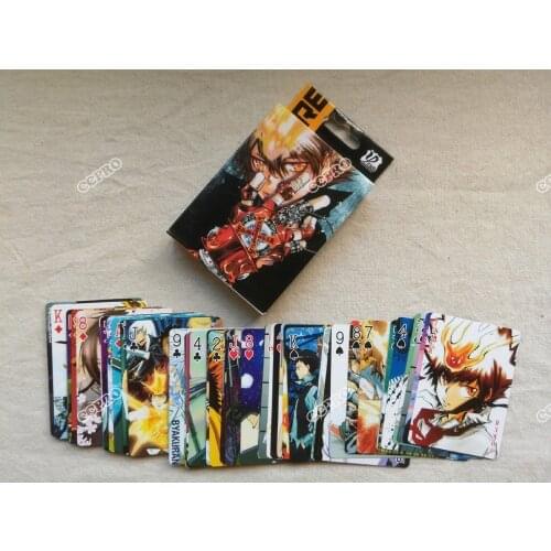 HITMAN REBORN Poker cards of Vongola family Sawada/Chrome/Hibari/Lambo/Mukuro