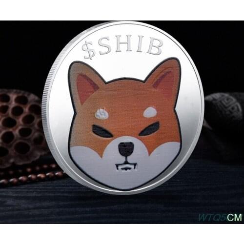 Dogecoin Killer Shiba Inu Coin (SHIB) CRYPTO Metal Gold Plated Physical Shib