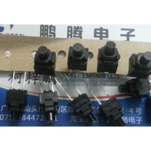 10PCS/lot Imported South Korea touch switch waterproof and dustproof in-line 2-pin 8*8*13mm washing machine button switch